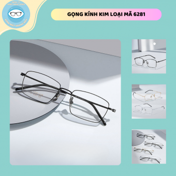 Gọng kim loại mã 6281